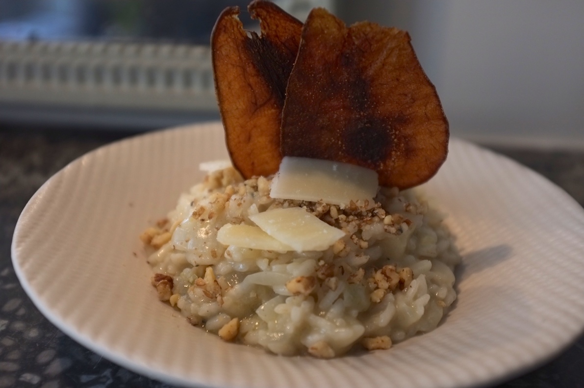 Risotto poire/roquefort